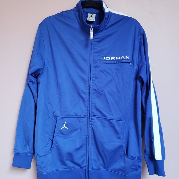 Jordan's Men's Size Medium Blue Training Jersey . - Pre-Owned - Picture 7 of 7